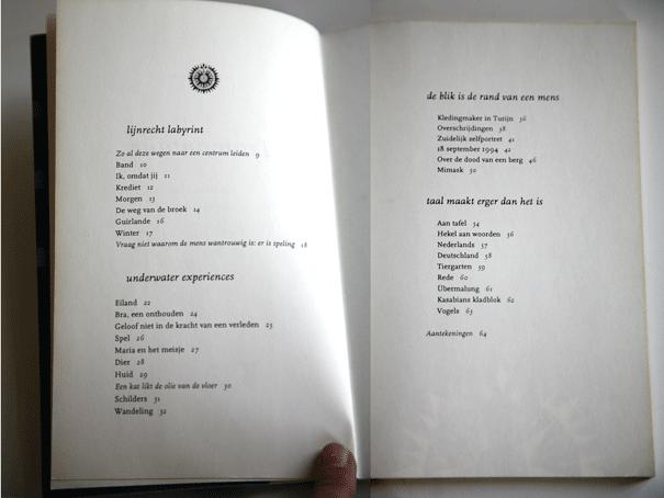 Inhoudsopgave Tramontane Perdu 1996