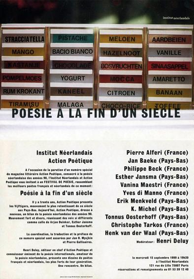 Presentatie Action po&eacute;tique nr. 156